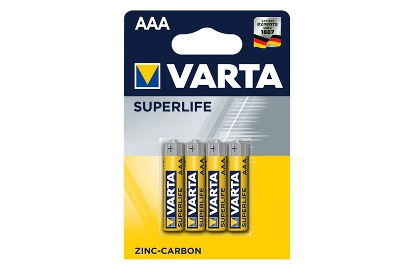 Baterie Varta AAA – Superlife - blistr 4ks