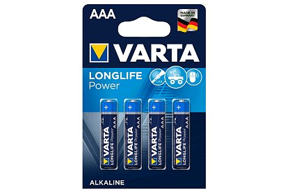 Baterie Varta AAA – Longlife Power - blistr 4ks