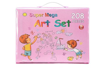 Výtvarná sada – Mega Art Set – 208 kusů
