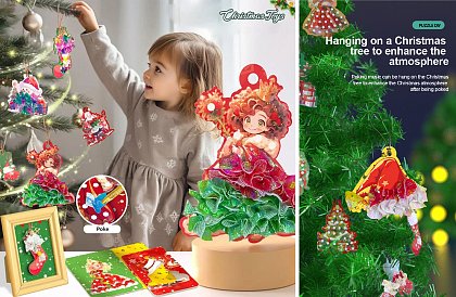 Kreativní sada tvoření vánočních ozdob – Christmas Toys