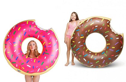 Velký nafukovací kruh – Donut 120 cm