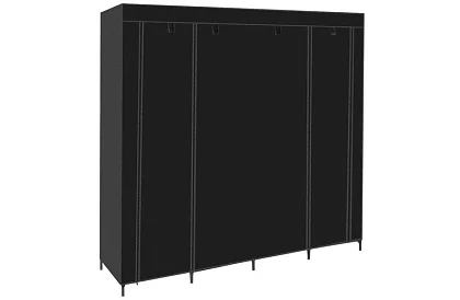 Látková skládací skříň – 170 × 170 × 42 cm