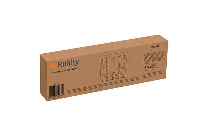 Látková skládací skříň – 170 × 170 × 42 cm