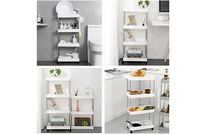 Organizér na kolečkách - police