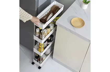 Organizér na kolečkách - police