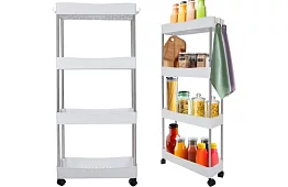 Organizér na kolečkách - police