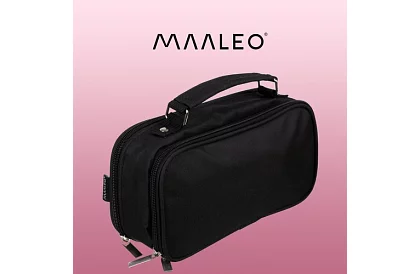 Školní pouzdro - černý penál s uchem