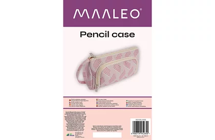 Školní pouzdro - růžový penál se vzorem