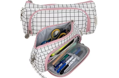 Školní pouzdro - karovaný penál