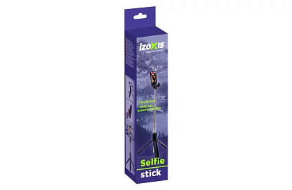 Bluetooth selfie tyč 2v1 - stativ - dálkové ovládání