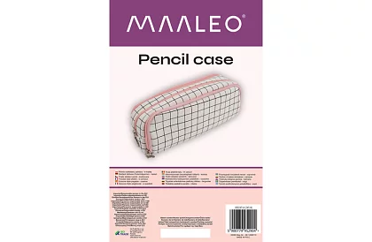 Rozšiřitelné školní pouzdro - károvaný penál