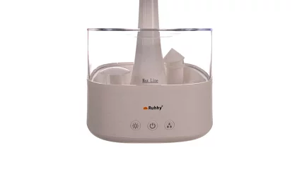 Zvlhčovač s led noční lampou s efektem dopadajícího deště