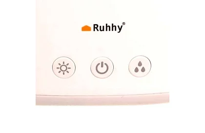 Zvlhčovač s led noční lampou s efektem dopadajícího deště