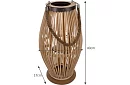 Bambusová lucerna - svícen 23 x 40 cm