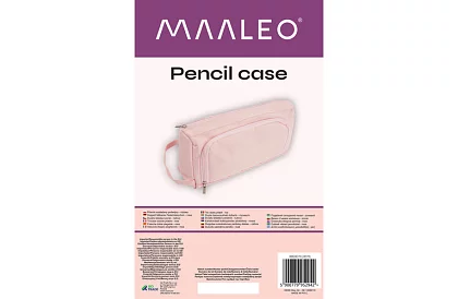 Školní pouzdro - růžový penál s uchem