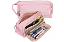 Školní pouzdro - růžový penál s uchem