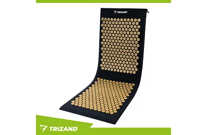 Zdravotní akupresurní podložka s polštářem a 2 masážními míčky