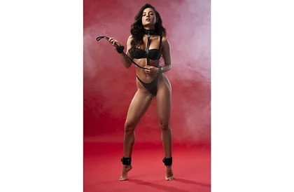 Sada erotických doplňků - černá