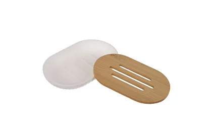 Koupelnové doplňky - bílá sada 6 kusů