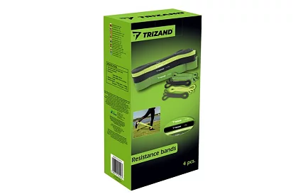Posilovací odporové gumy 4 kusy – 2-40 kg