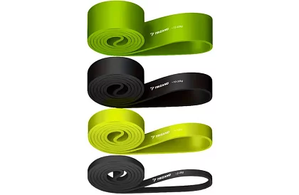 Posilovací odporové gumy 4 kusy – 2-40 kg