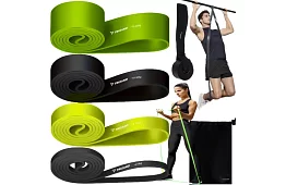 Posilovací odporové gumy 4 kusy – 2-40 kg