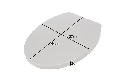 WC prkénko s pomalým sklápěním