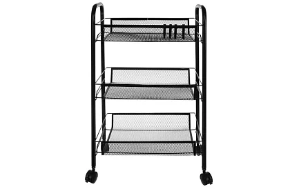 Mobilní pojízdný regál - 65 x 25 x 44 cm