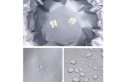 Krycí plachta s oky - 3 x 4 metry