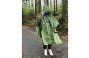 Pončo pláštěnka do deště - zelená