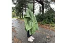Pončo pláštěnka do deště - zelená