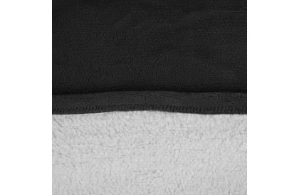 Velká oversize mikina - černá deka