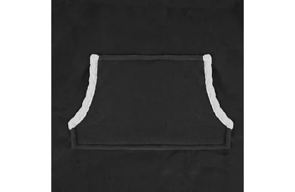 Velká oversize mikina - černá deka