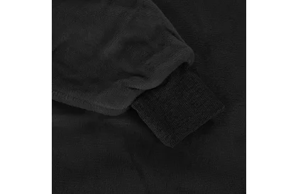 Velká oversize mikina - černá deka