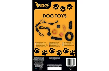 Velká sada hraček pro psy - 10ks