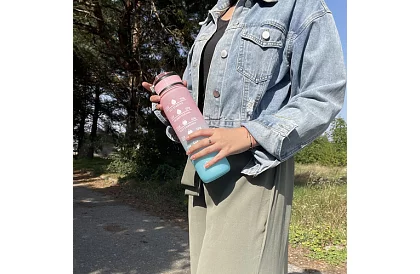 Motivační láhev na pití – 1 litr