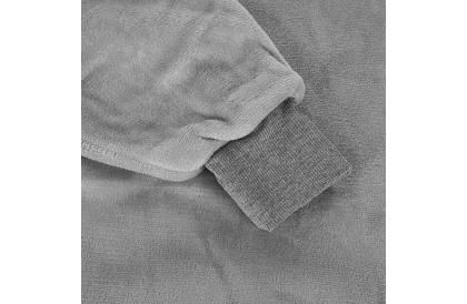 Velká oversize mikina - šedá deka