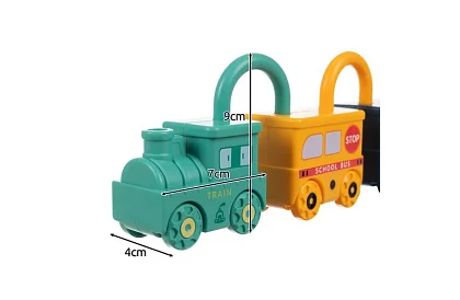 Vzdělávací vozy s visacími zámky