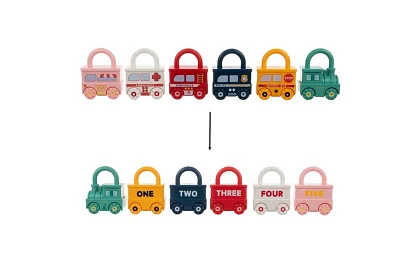 Vzdělávací vozy s visacími zámky