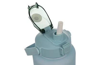 Velká motivační láhev na vodu 2000 ml