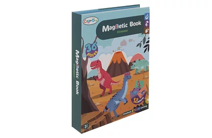 Magnetická puzzle knižka - Dinosaurus