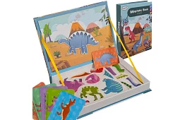 Magnetická puzzle knižka - Dinosaurus