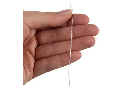 Transparentní guma na výrobu náramků - 40 m