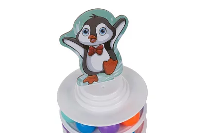 Dovednostní hra pro děti - Tučňák na věži