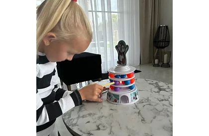 Dovednostní hra pro děti - Tučňák na věži