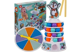 Dovednostní hra pro děti - Tučňák na věži