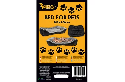Pelíšek pro psa a kočku 60 × 45 cm