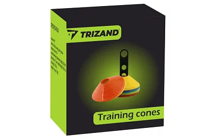 Tréninkové barevné kužely – 50 kusů
