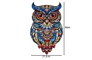 Dřevěné puzzle sova - 177 dílů - 38 x 21,5 cm