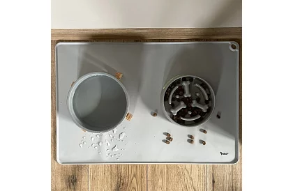 Silikonová podložka pod misky – XXL 60 x 40 cm